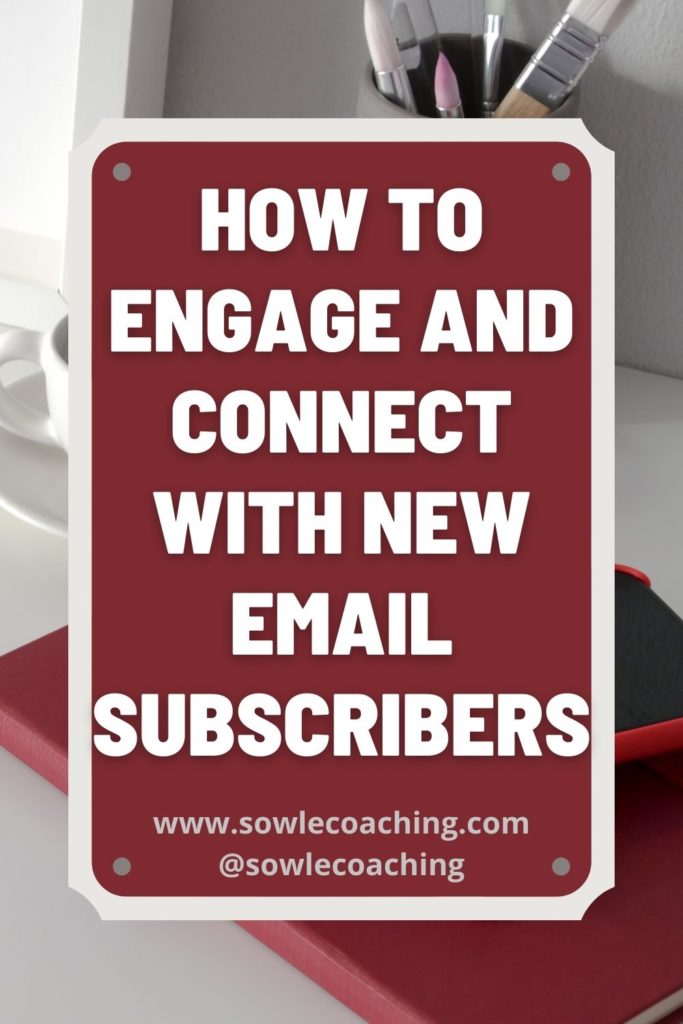 Connect with new email subscribers