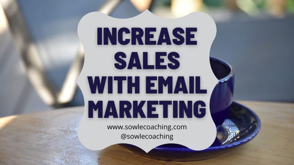 Increase sales with email marketing