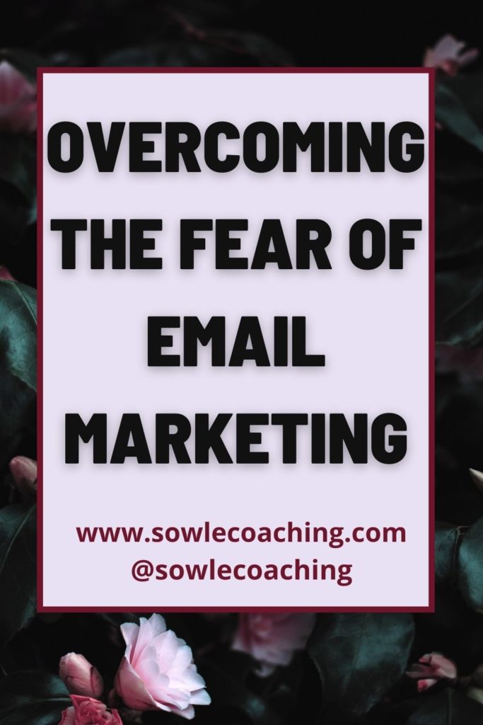 Overcome fear of email marketing
