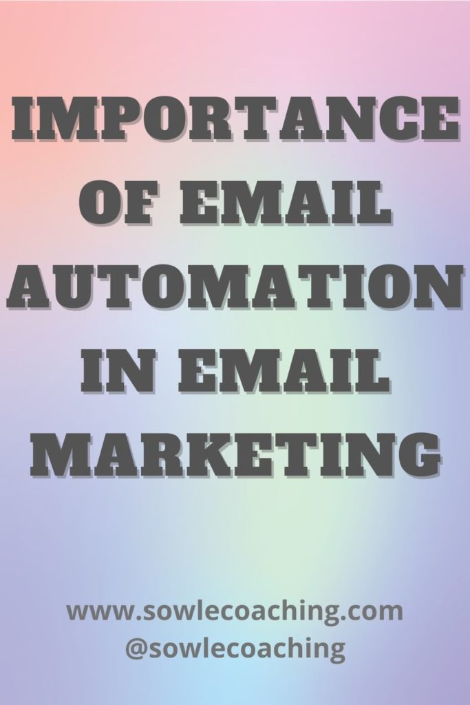 Email automation in email marketing
